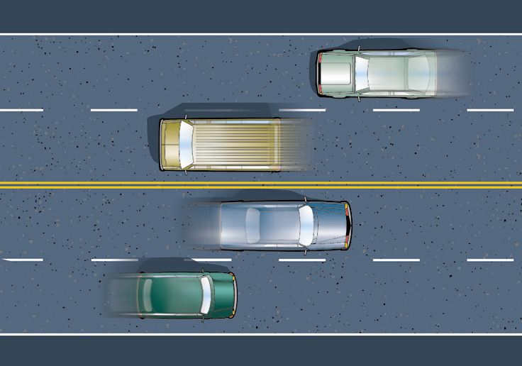 Driving lines
